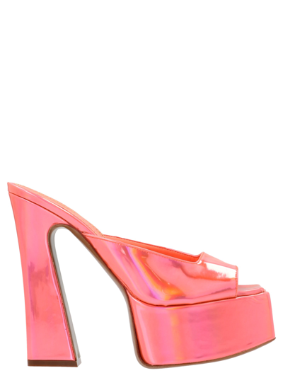 Shop The Saddler X Caroline Vreeland Sandals In Pink