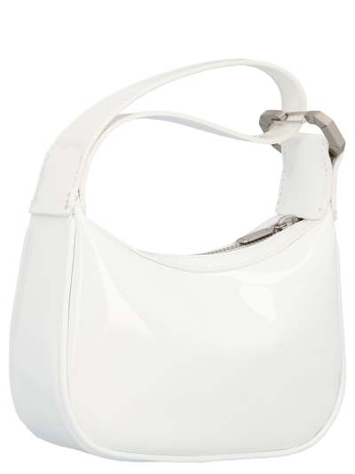 Shop Eéra Moon Mini Handbag In White