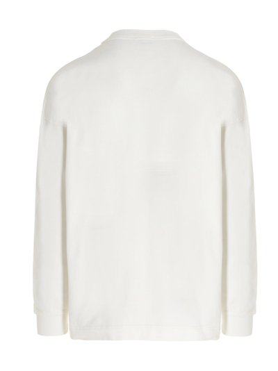 Shop Diesel Patchy Sweatshirt In White