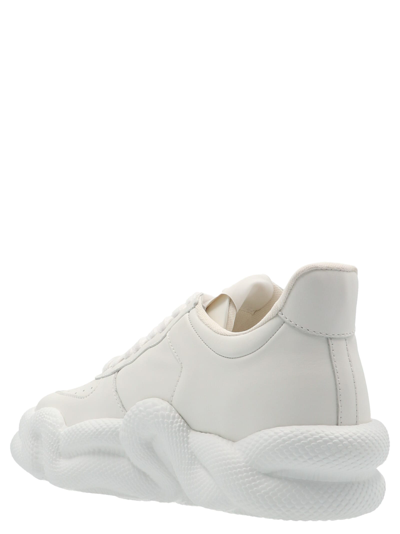 Shop Giuseppe Zanotti Cobra Sneakers In White