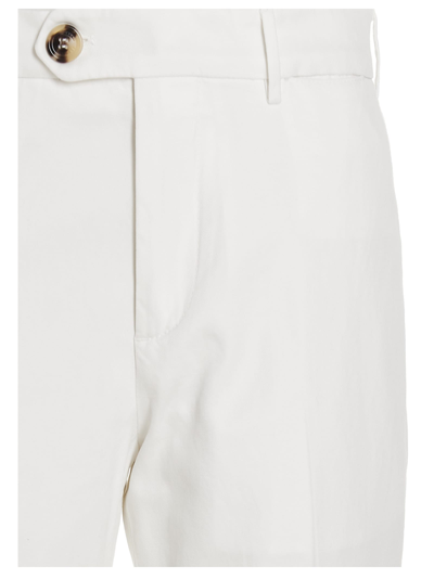Shop Brunello Cucinelli Chino Pants In White