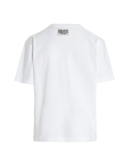 Shop Khaite Mae T-shirt In White