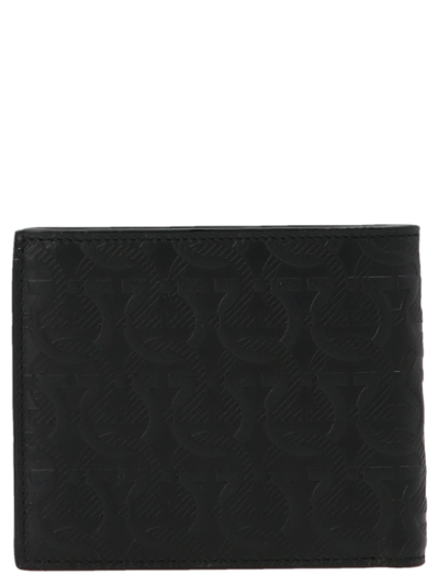 Shop Ferragamo Travel Wallet In Black