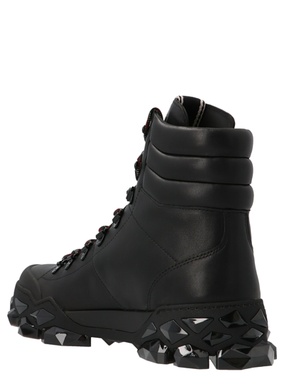 Shop Jimmy Choo Diamond Hiking Boots In Black