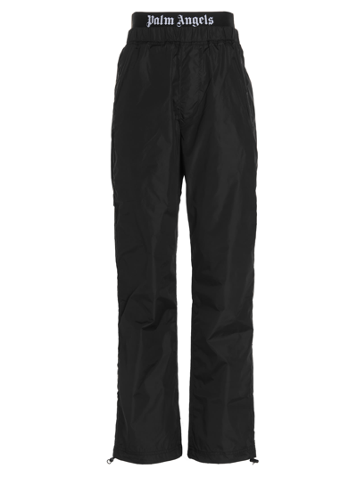Shop Palm Angels Afterlogo Joggers In Black