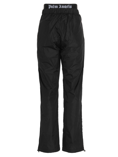 Shop Palm Angels Afterlogo Joggers In Black