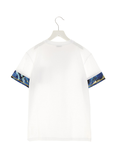 Shop Dolce & Gabbana Marble Detail T-shirt In White