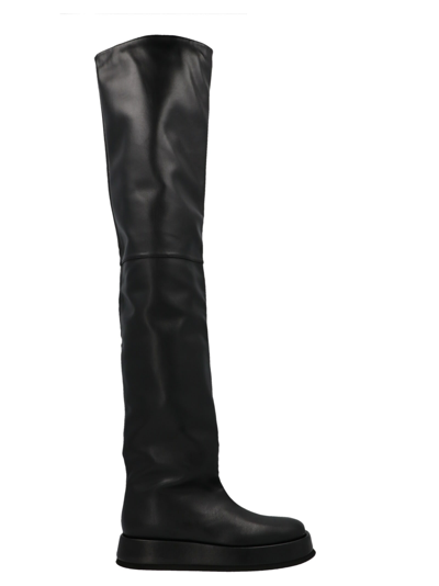 Gia Borghini Rosie 10 Gia Couture X Rosie Huntington Whiteley Boots In  Black | ModeSens
