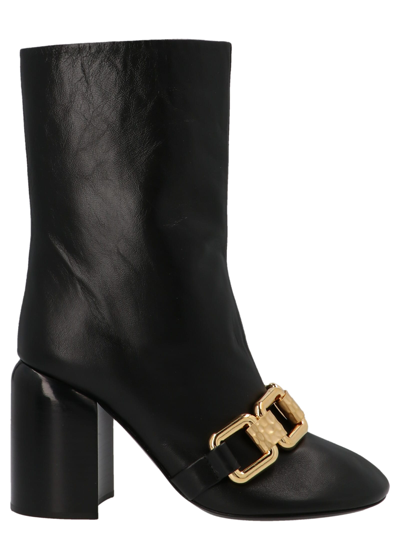 Shop Jil Sander Nikky 999 Ankle Boots In Black