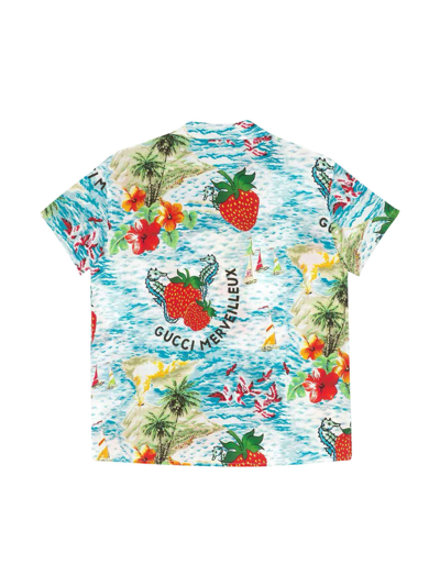 Shop Gucci Unisex Patterned Shirt