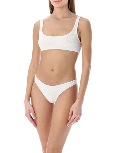 Shop Reina Olga Ginny Bikini Set In White