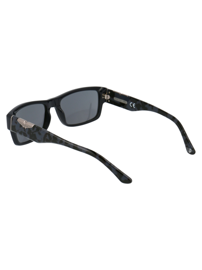 Shop Police Spl967 Sunglasses In Aauf Dark Grey