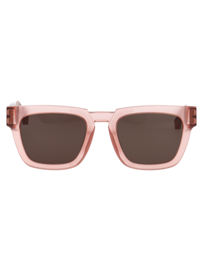 Shop Mykita Mmraw021 Sunglasses In 829 Raw Melrose | Brown Solid