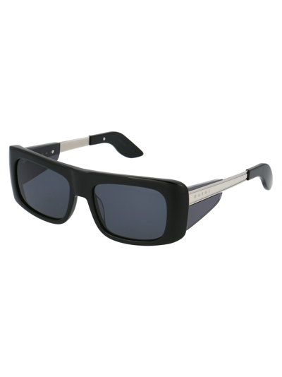 Shop Marni Eyewear Me641s Sunglasses In 001 Black