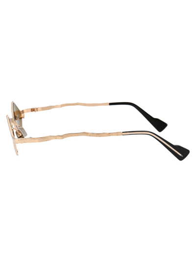 Shop Kuboraum Maske Z14 Sunglasses In Pg Bronzegold