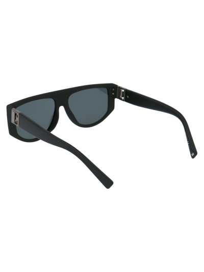 Shop Givenchy Gv 7156/s Sunglasses In 003t4 Mtt Black