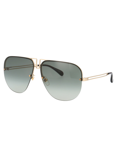 Shop Givenchy Gv 7126/s Sunglasses In J5g9o Gold