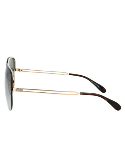 Shop Givenchy Gv 7126/s Sunglasses In J5g9o Gold