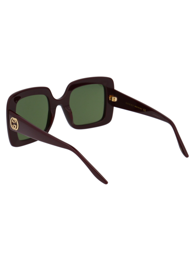 Shop Gucci Gg0896s Sunglasses In 003 Red Red Green