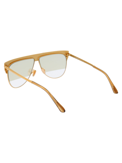 Shop Tom Ford Winter Sunglasses In 30g Gold