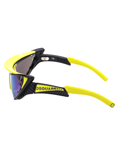 Shop Dsquared2 Dq0328 Sunglasses In 05z Yellow