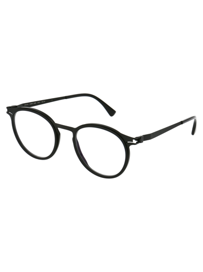 Shop Mykita Dd2.3 Glasses In 909 A6 Black/black | Clear