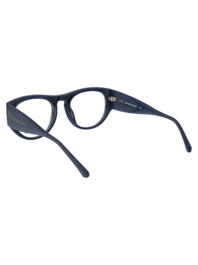 Shop Calvin Klein Jeans Est.1978 Ckj19510 Glasses In 405 Milky Navy