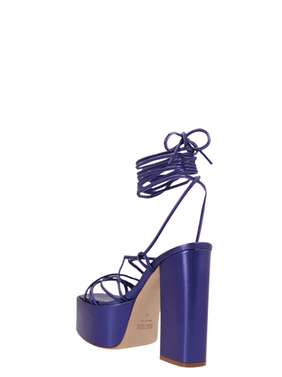 Shop Paris Texas Malena Sandals In Purple