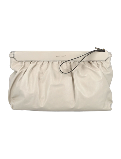 Shop Isabel Marant Luz Pouch Bag In Ly