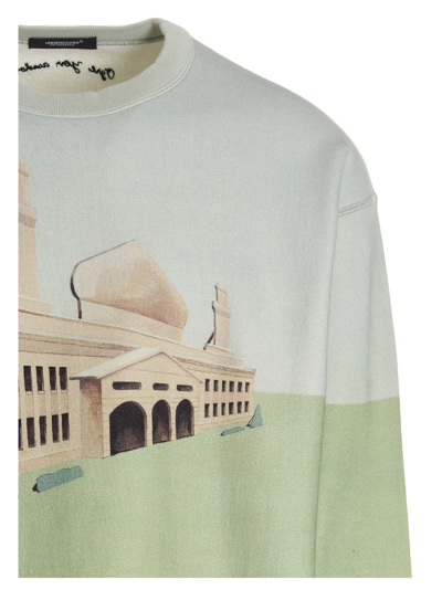 Shop Undercover Oversize Sweatshirt In Multicolor