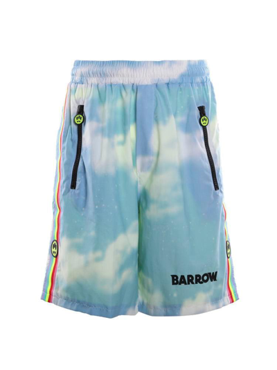 Shop Barrow Allover Printed Drawstring Shorts In Variante Unica
