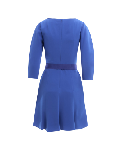 Shop Stella Mccartney Dress In Bright Blue