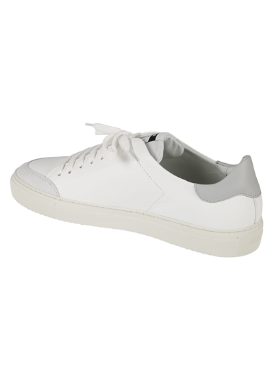 Shop Axel Arigato Side Logo Sneakers In White Grey