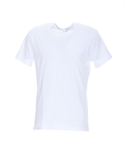 Shop Comme Des Garçons Shirt T-shirt In Bianca