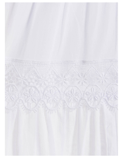 Shop Charo Ruiz Silke Long Skirt In White