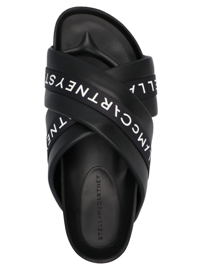 Shop Stella Mccartney Vesta Sandals In Black