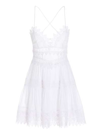 Shop Charo Ruiz Rachel Short Dress In White