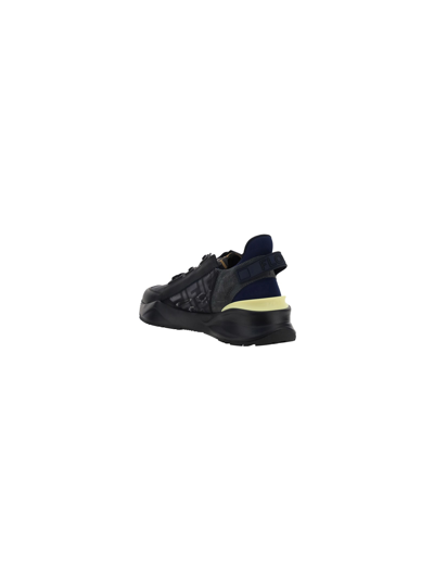 Shop Fendi Sneakers In Blu