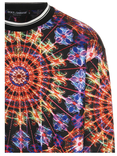 Shop Dolce & Gabbana Luminarie Sweatshirt In Multicolor