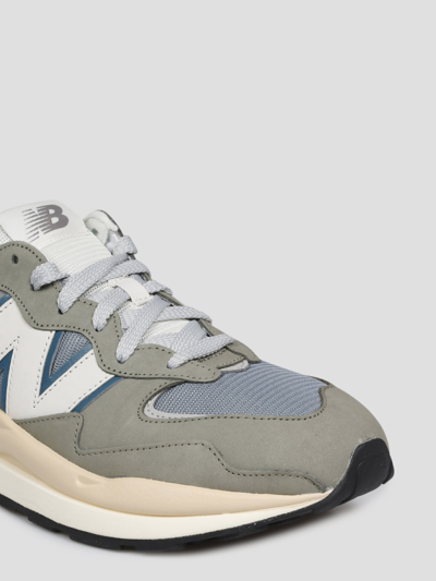 Shop New Balance 57/40 Sneakers In Grey/navy