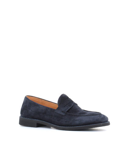 Shop Alberto Fasciani Loafer Zen 53022 In Blue