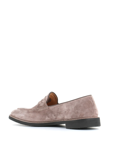 Shop Alberto Fasciani Loafer Zen 53022 In Light Grey