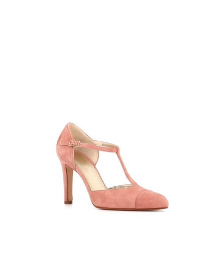 Shop Antonio Barbato Pump T-bar In Pink