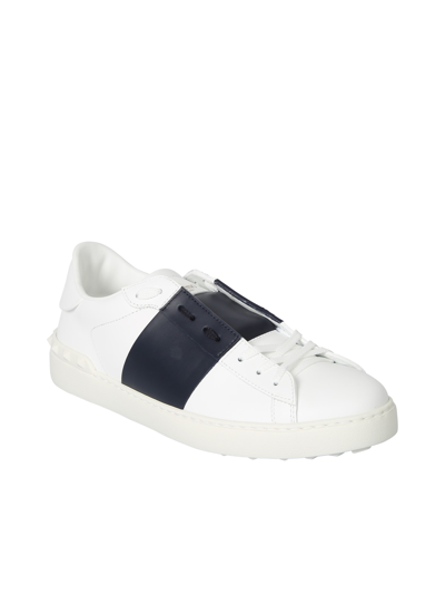 Valentino Open Color Block Leather Sneakers In | ModeSens