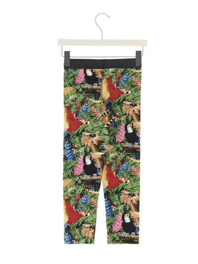 Shop Kenzo All Over Print Leggings In Multicolor