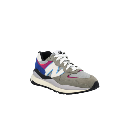 Shop New Balance 57/40 Sneakers In Grey - Pink