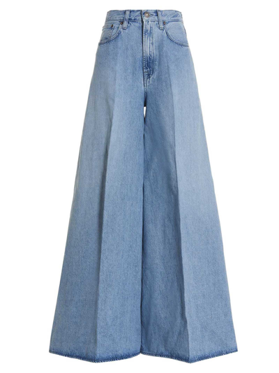Made In Tomboy Benny Super Wide-leg Jeans In Light Blue | ModeSens