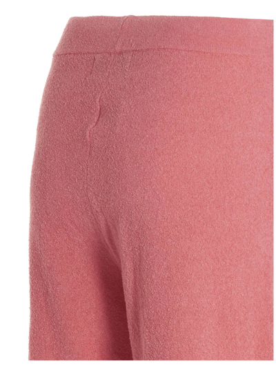 Shop Laneus Sponge Towel Bermuda Shorts. In Pink