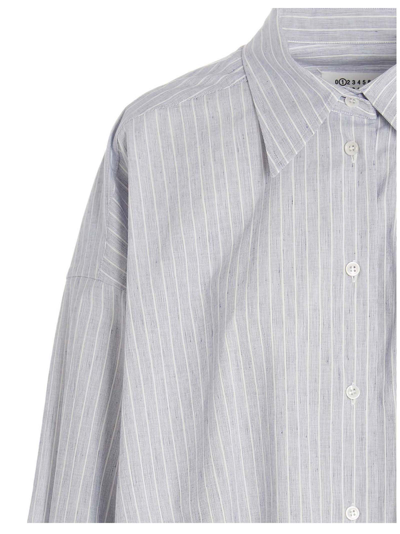 新品 43 21ss マルジェラ ガーメントダイ シャツ グレー 3931