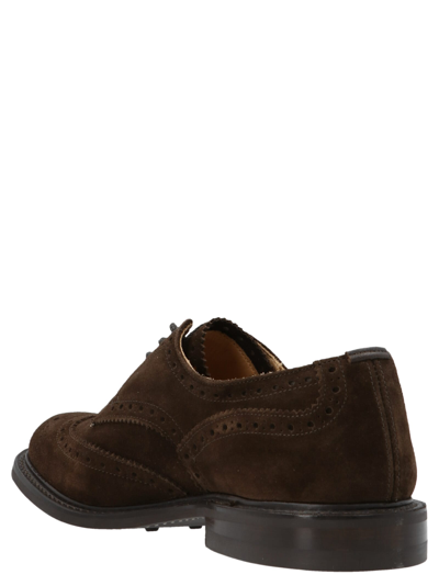 Shop Tricker's Bourton Lace-up Shoes In Brown